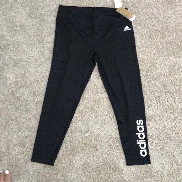 adidas Pants - Adidas Thighs Black Yoga Pants